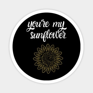 sunflower tee shirt Magnet